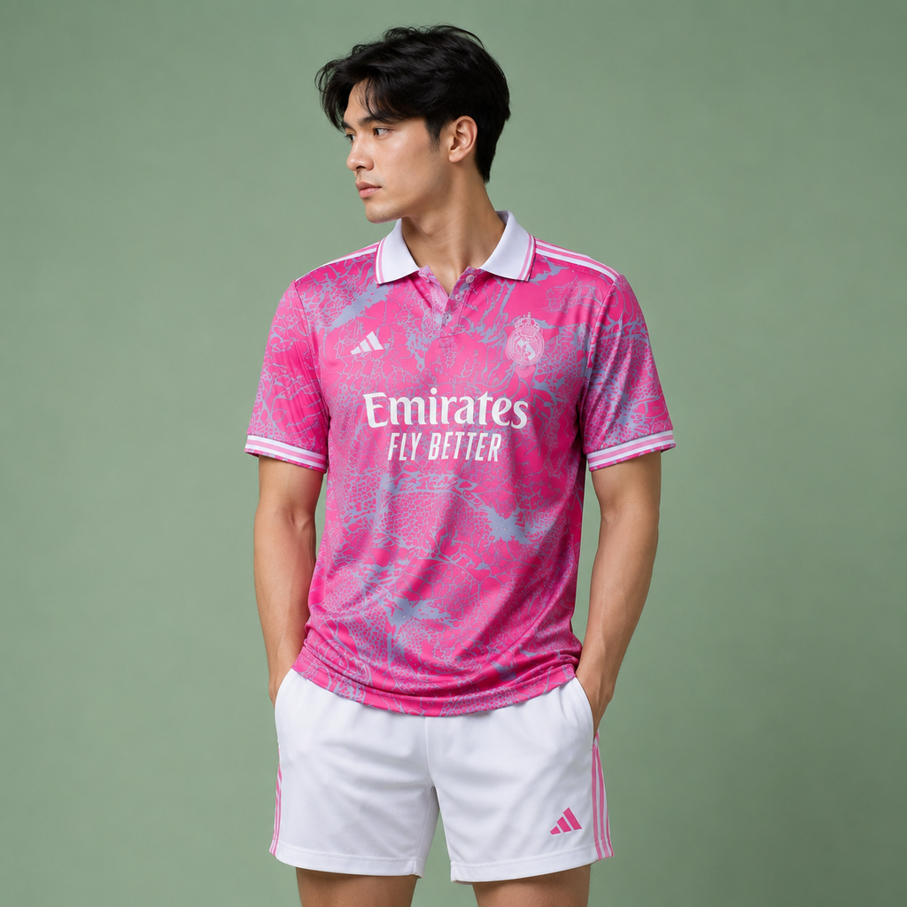 Pink Football Jersey - Unisex