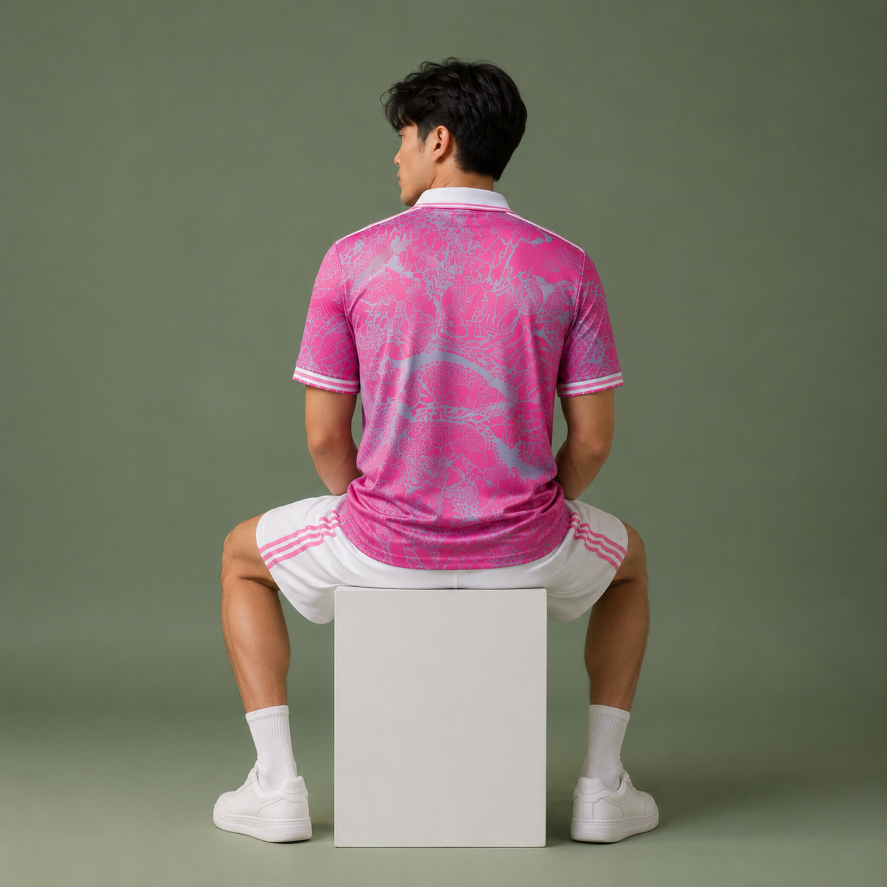 Pink Football Jersey - Unisex