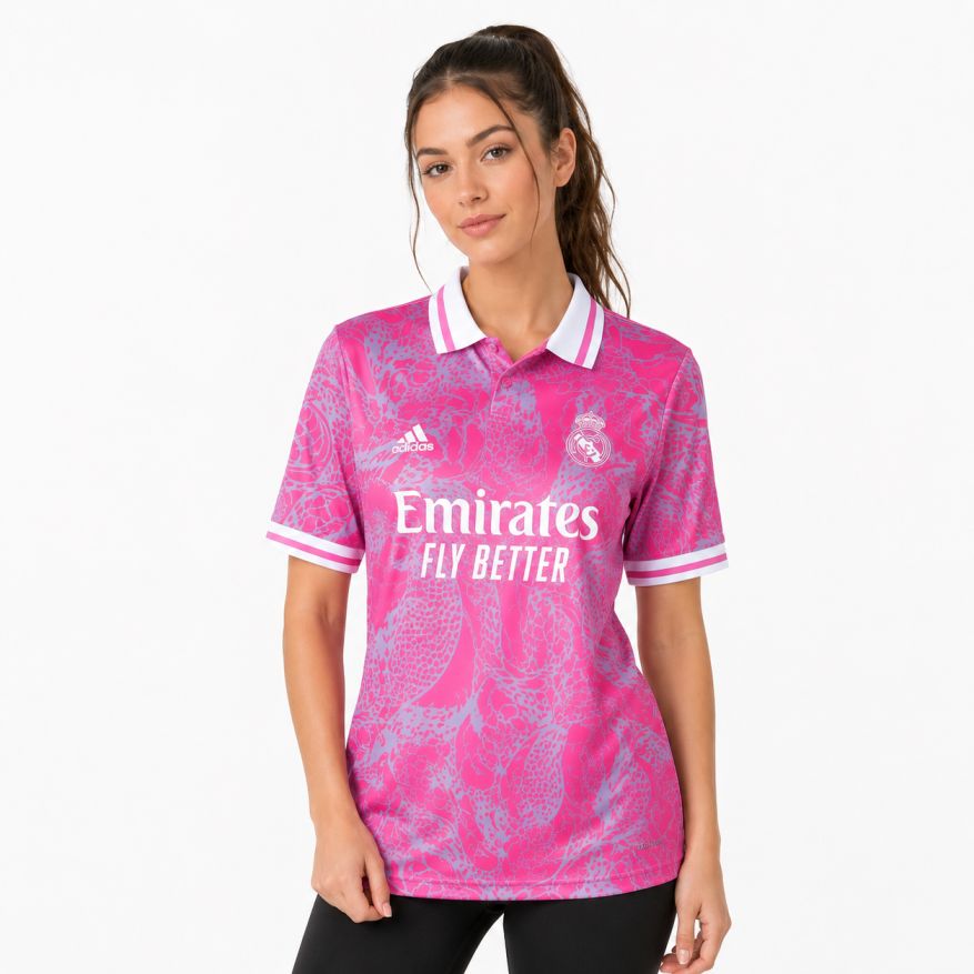 Pink Unisex Football Jersey