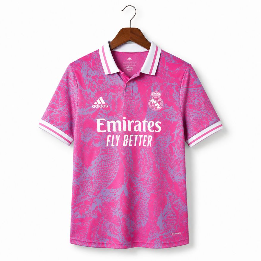 Pink Unisex Football Jersey