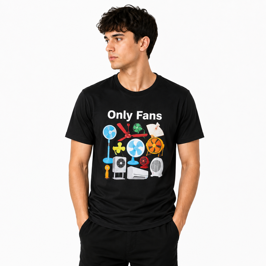Only Fans™ Graphic Printed Regular Fit T-Shirt