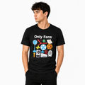 Only Fans™ Graphic Printed Regular Fit T-Shirt