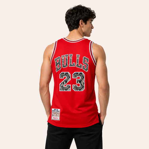 Mesh Basketball Vest – Red 23 Edition
