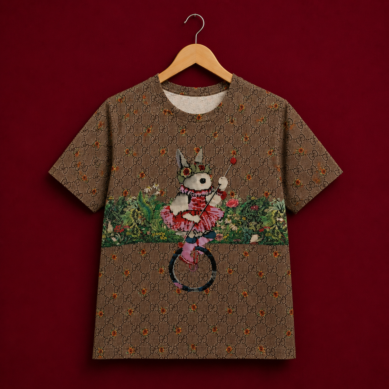 Bunny Graphic T Shirt
