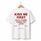 Kiss Me First Oversized Graphic T-Shirt