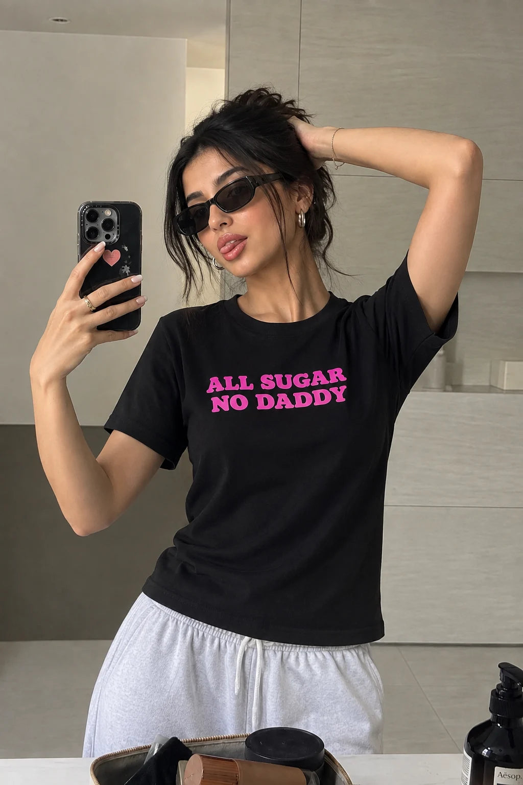 All Sugar No Daddy — Regular Fit Graphic Tee