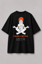 Calm-A-Sutra Print Oversized T-Shirt