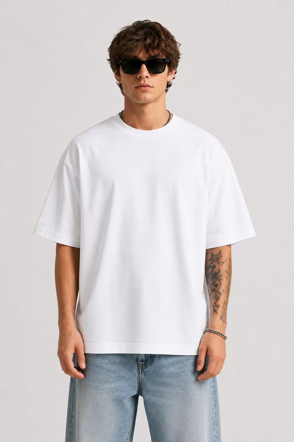 "MY EX IS MY BIGGEST FAN" Oversized Graphic T-Shirt