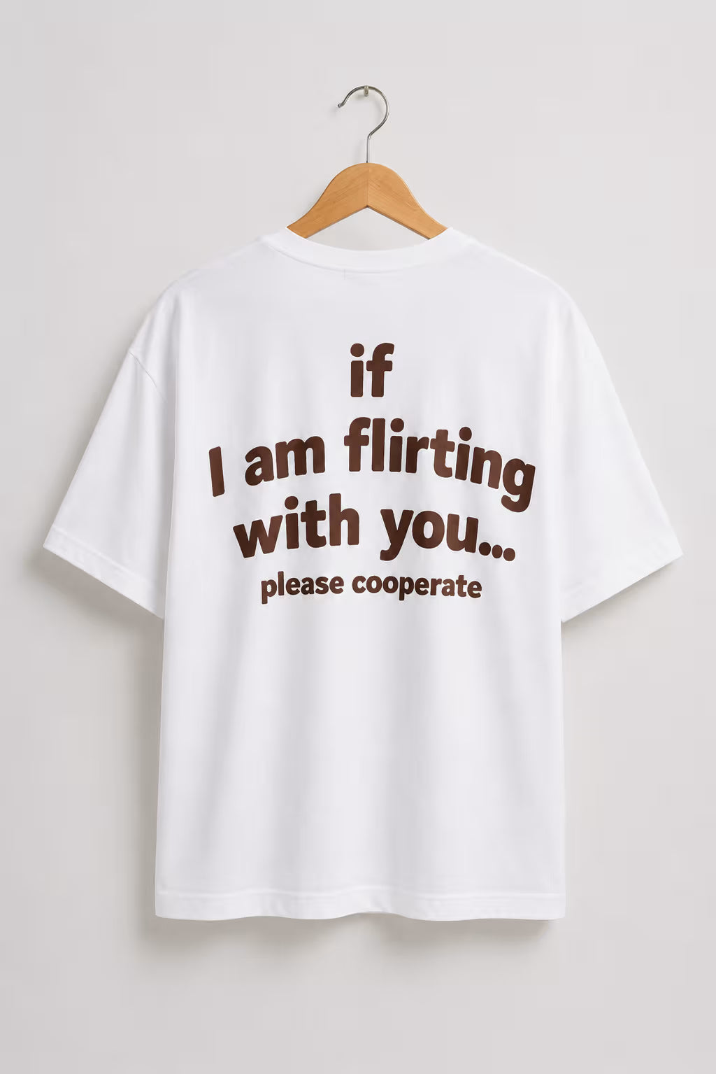 White Oversized Graphic T-Shirt