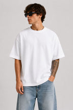 White Oversized Graphic T-Shirt