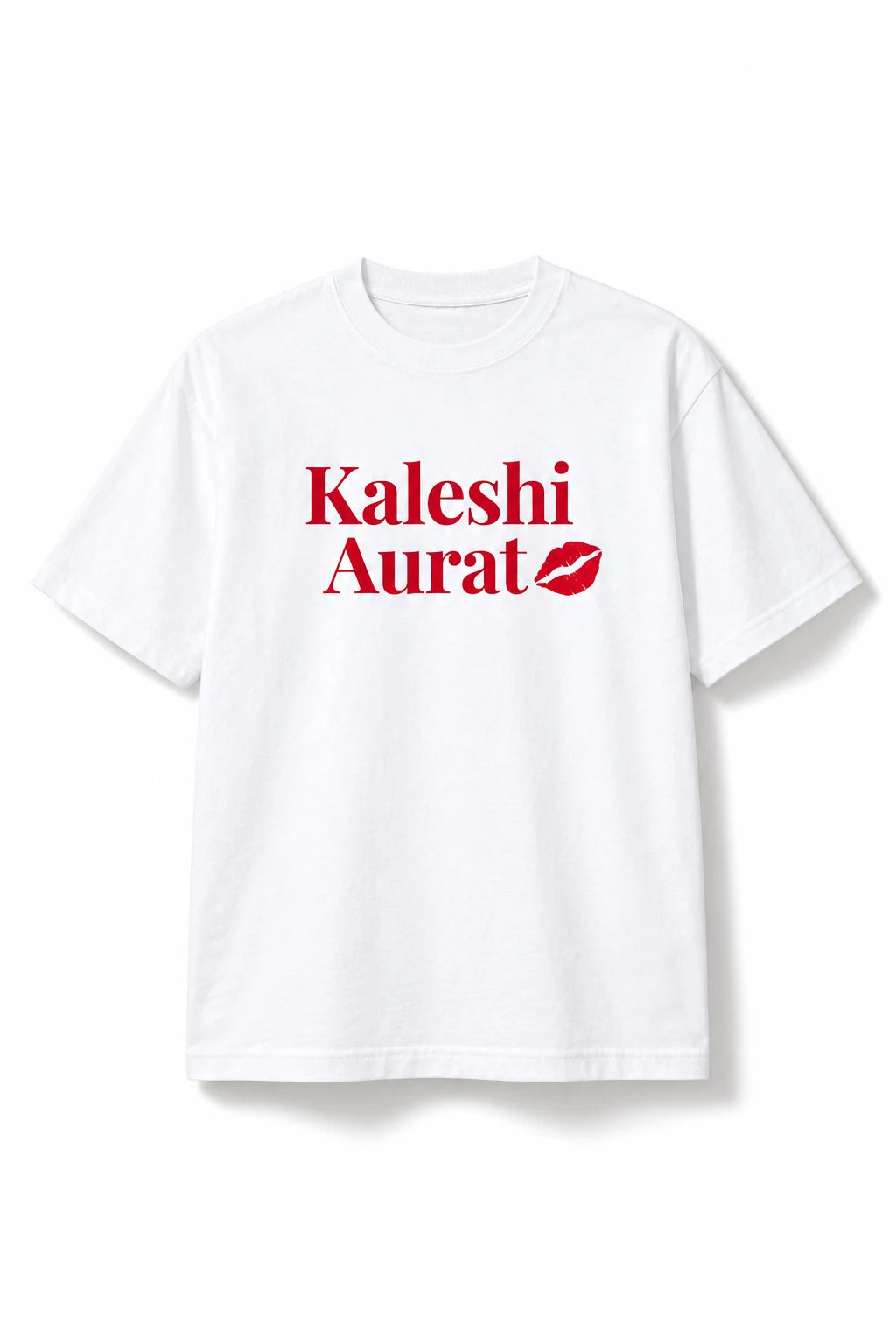 Kaleshi Aurat ReguGraphic Tee – White
