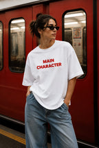 Main Character Oversized Graphic T-Shirt