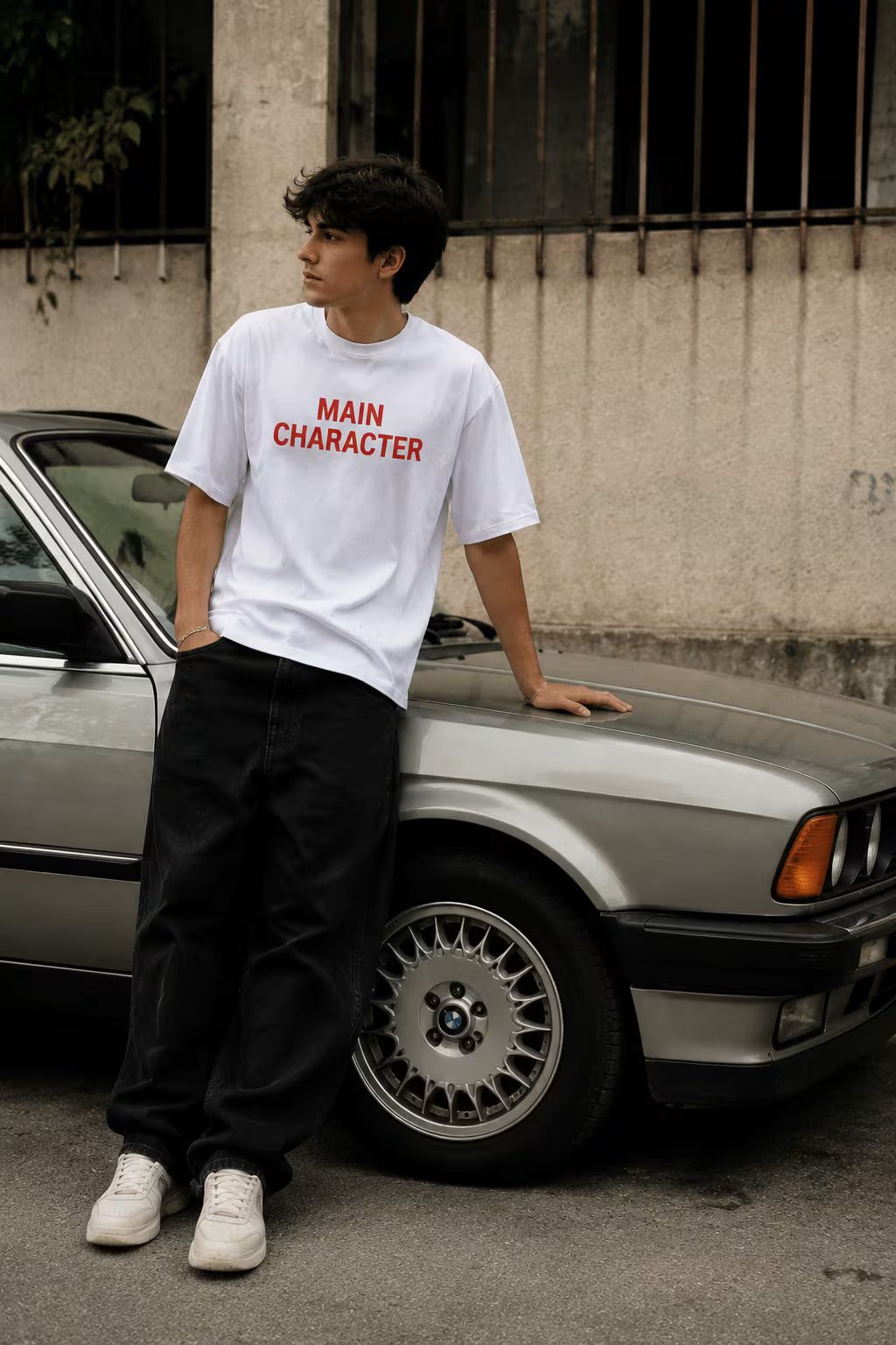 Main Character Oversized Graphic T-Shirt