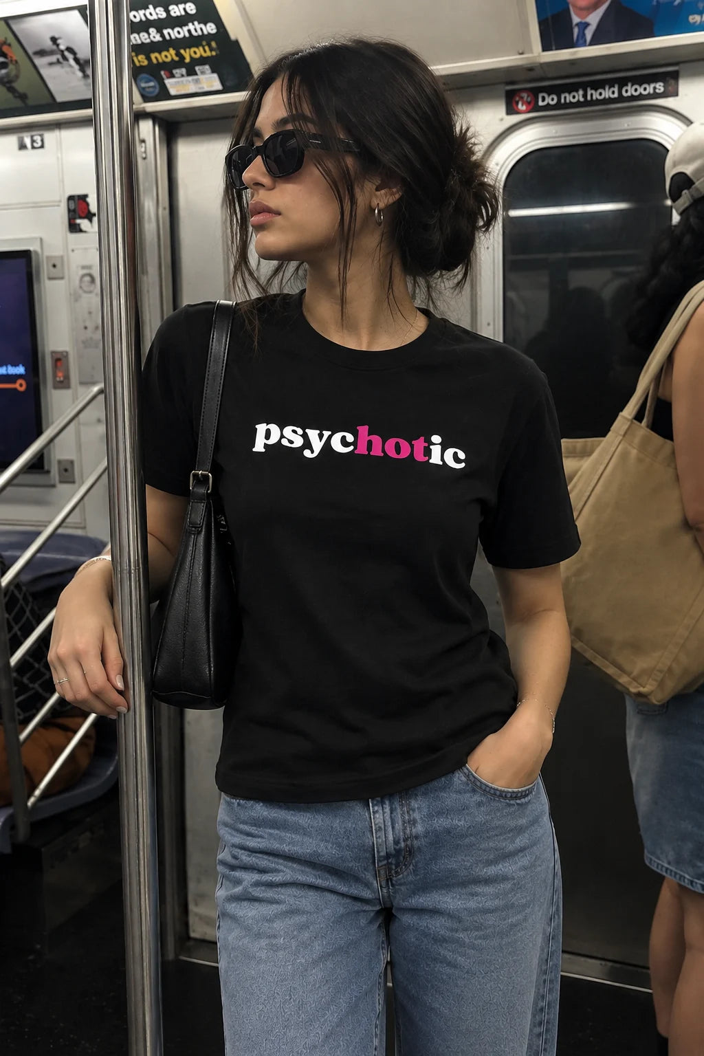 Psychotic Graphic Print Regular-Fit T-Shirt