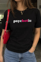 Psychotic Graphic Print Regular-Fit T-Shirt