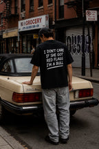 Red Flags? I'm a Bull Oversized Graphic T-Shirt