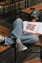 I Don’t Care Red Flags Regular Fit T-Shirt