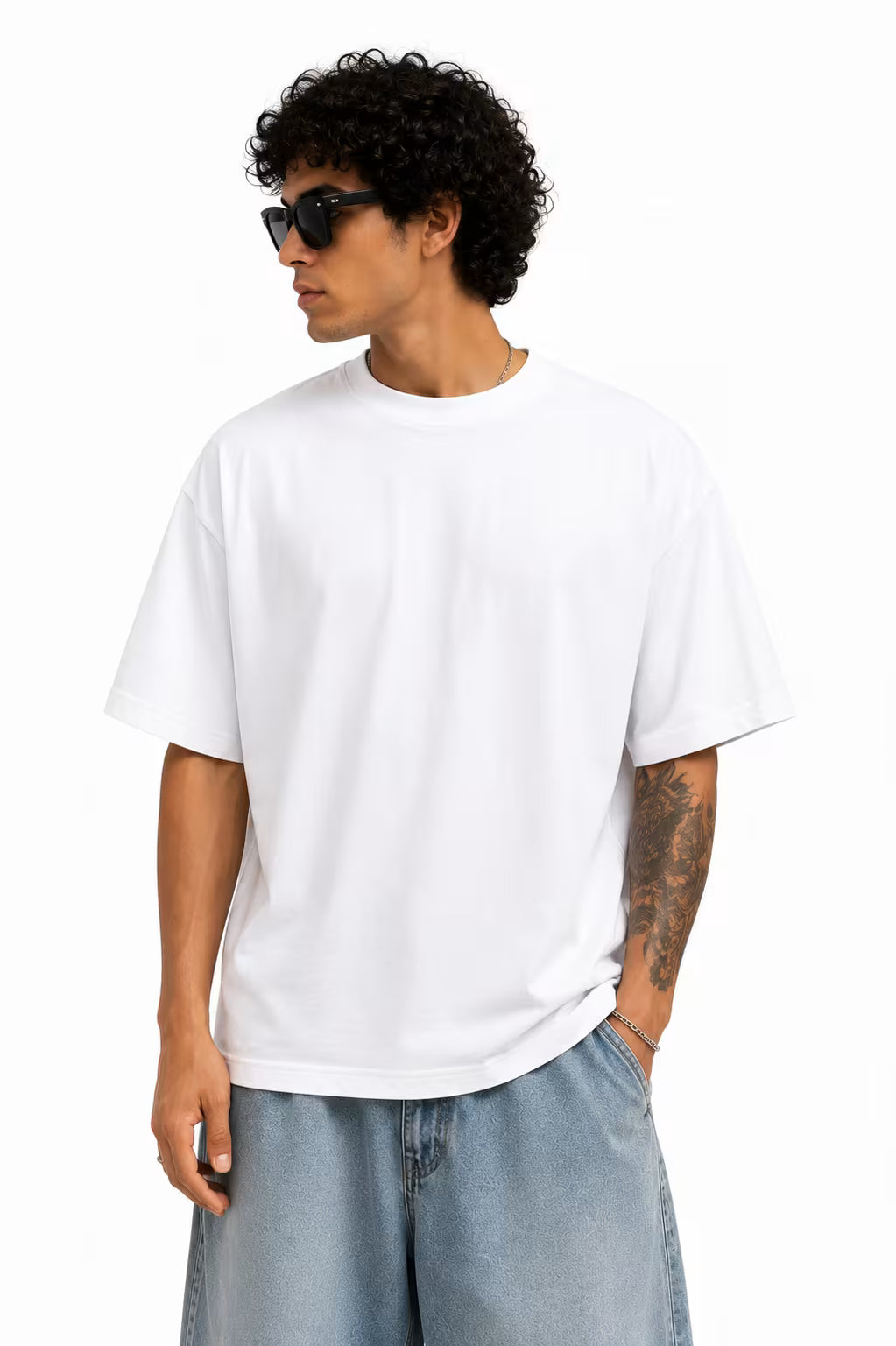 Can We Save Her? Oversized Graphic T-Shirt