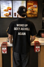 Black Oversized Graphic T-Shirt