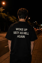 Black Oversized Graphic T-Shirt