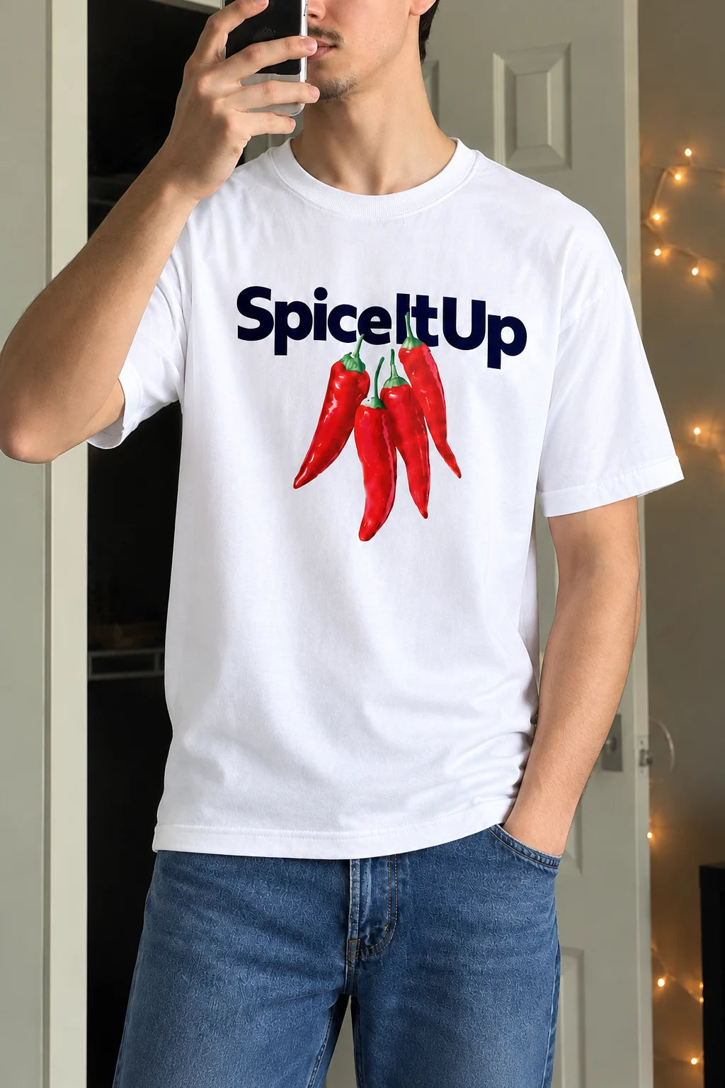 Spice It Up White T-Shirt
